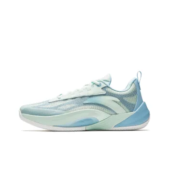 Anta Instant 1 TD Cushioning Wear Resistant Low Top Basketball Shoes Men's Blue Green