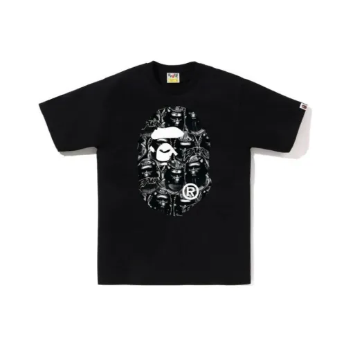 A BATHING APE Forest Camo Big Ape Head Tee
