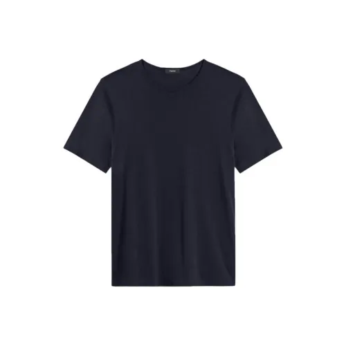 THEORY Precise Short Sleeved Crewneck T Shirt