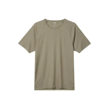 UNIQLO Raglan Sleeve T Shirt Unisex Olive