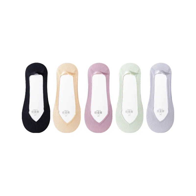 Top Melon No Show Socks Women's 5 Pack-18