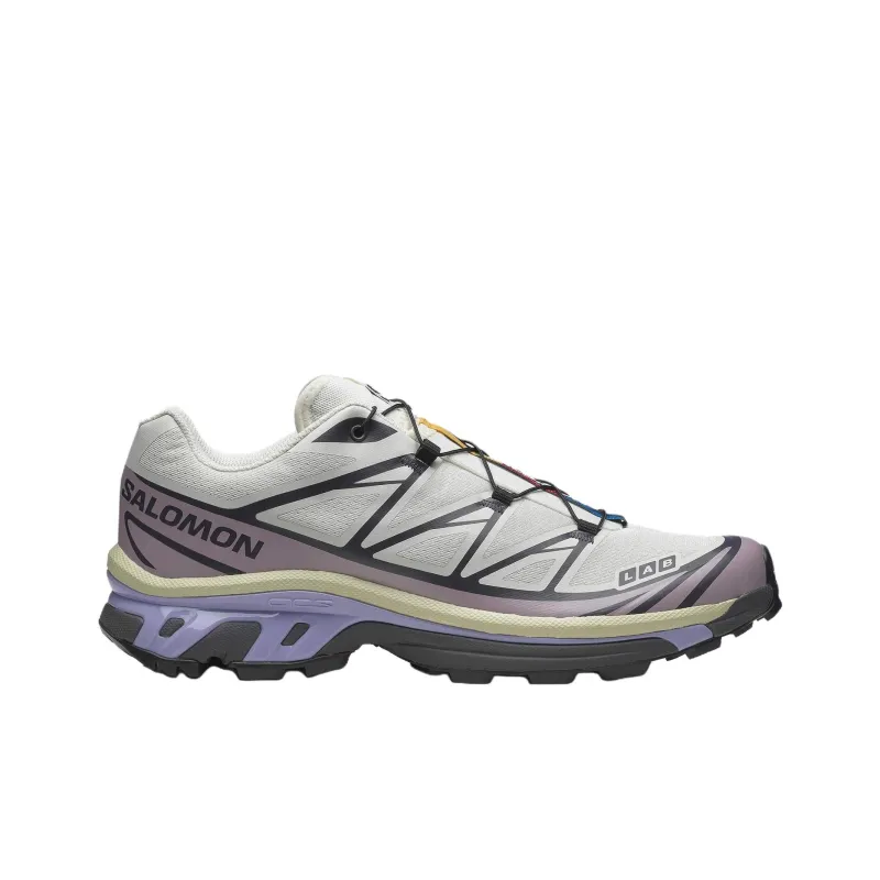 SALOMON XT 6 Anti Slip Wear Resistant Low Top Casual Running Shoes Women's Taro Purple-1
