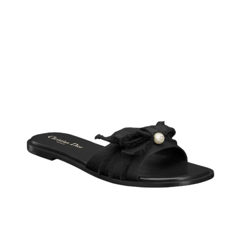 DIOR Adiorable Slide Slippers Women's Black-2