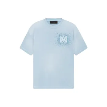 AMIRI Crystal Burst Tee- Ashley Blue T-Shirt Men's Blue