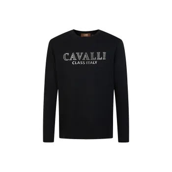 Cavalli Class T Shirt Men's Black