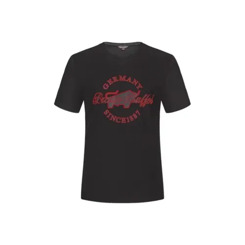 BRAUN BUFFEL T Shirt Men's Black