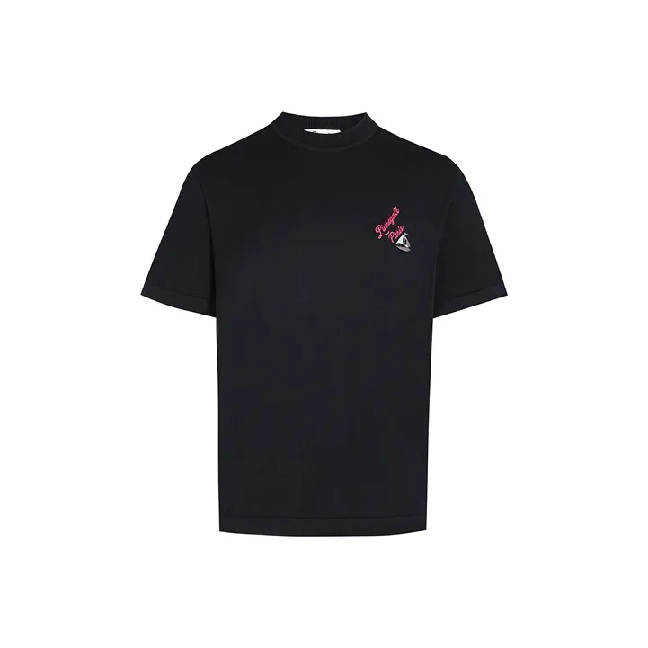 LIUREGALI T-Shirts Unisex Black-0