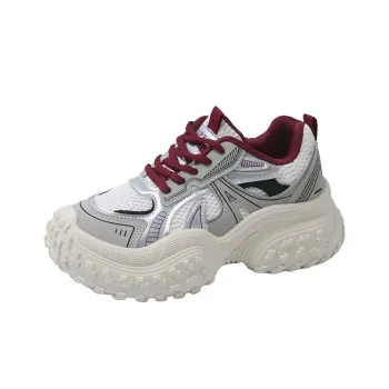 King Jinmai Breathable Low Top Chunky Sneakers Women's