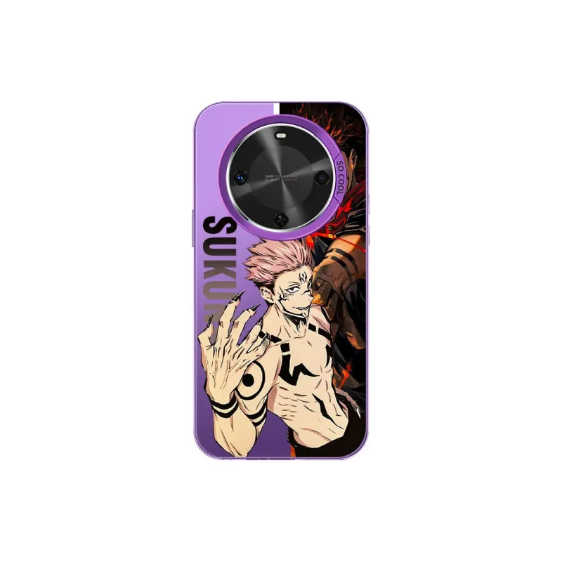 DAHUAXIAN Acrylic Material Jujutsu Kaisen Premium Feel Phone Cases Compatibility With MVMOM 30 Minimalist Trendy Style-6