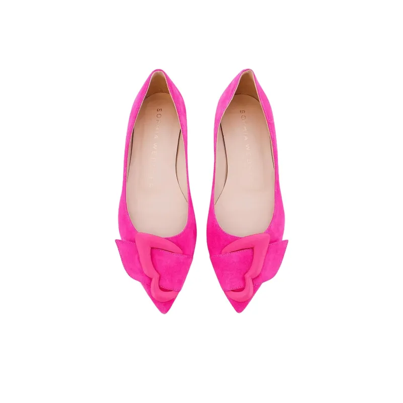 Sophia Webster Blair Casual Single Shoes Women's Fuchsia-3