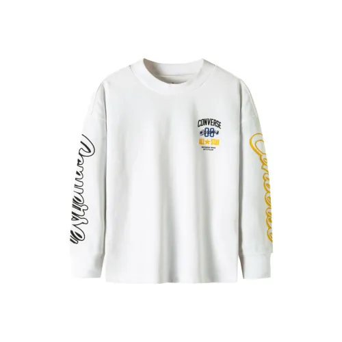 Converse T-Shirts Kids White
