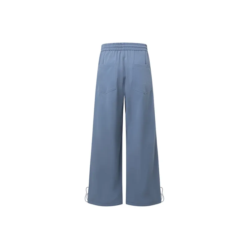 ZAZN Casual Pants Women's Navy Blue-43