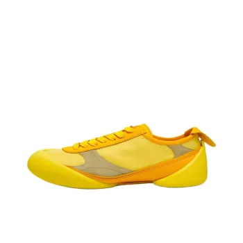 Alexander McQueen Flexion Sneaker Low Top Casual Shoes Men's Yellow
