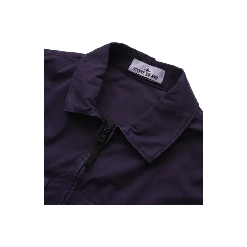 STONE ISLAND SS23 Nylon Meta Jackets Coats Men's Purple-3