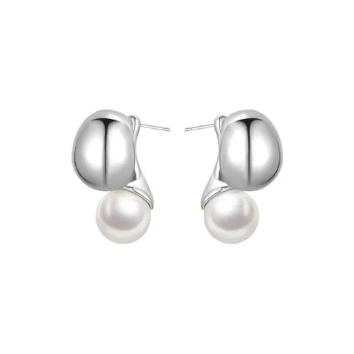Rhymes Gold Plated Copper Earrings Women's