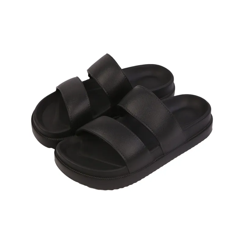 Thin Strips Slippers Unisex, Ecru-18