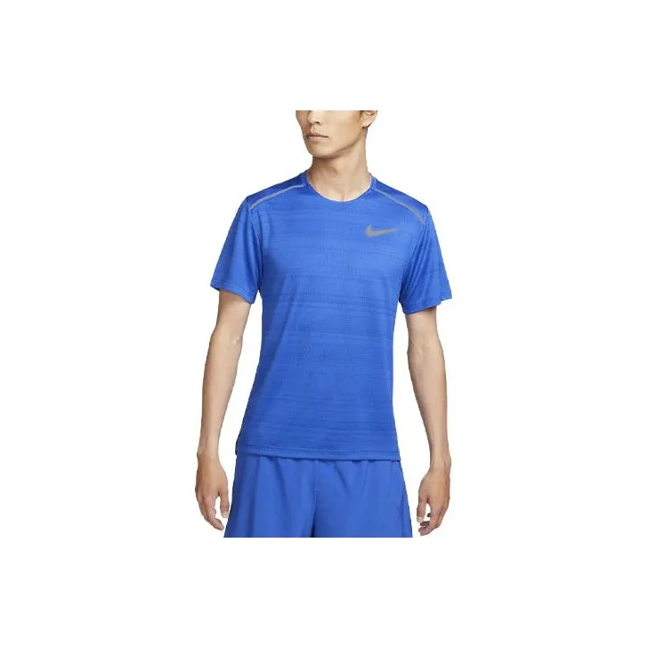 Nike Dri Fit Dri FIT Miler T Shirt Men's Blue-0
