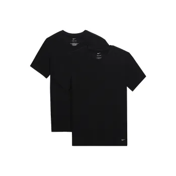 Nike T Shirts Men 2 Pack Black