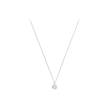 COACH Brass Plated Necklaces Women's Silver