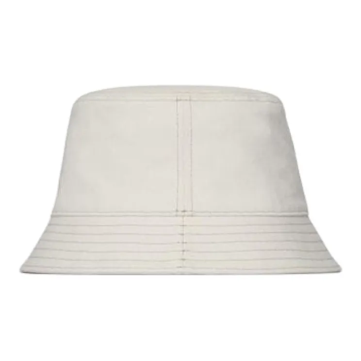 GUCCI 100% Cotton, Canvas, Viscose Bucket Hats Men's White-3