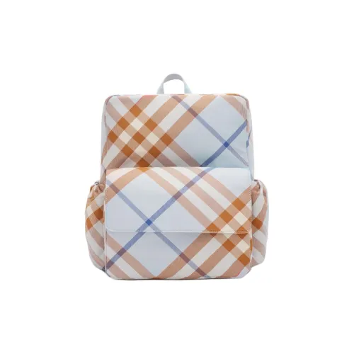 Burberry Nylon Backpack Kids' Slate Blue