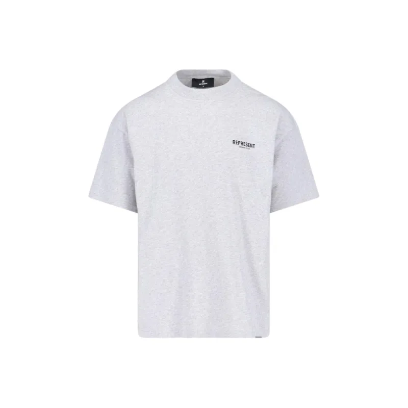 REPRESENT Owners Club Logo Printed Crewneck T Shirt-0