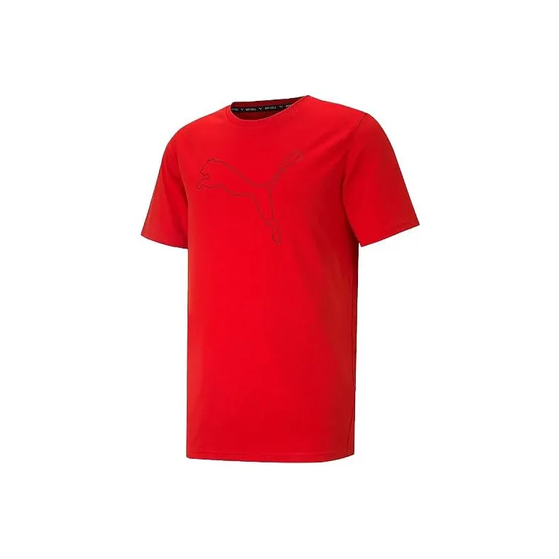 PUMA T-Shirts Men Red-0