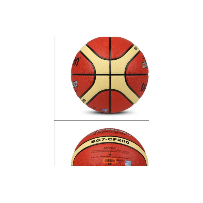 Molten PU Basketball Red Yellow 5th/6th/7th Training Unisex-3