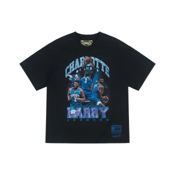 Mitchell & Ness T Shirt Unisex Black