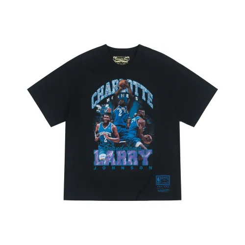 Mitchell & Ness T Shirt Unisex Black
