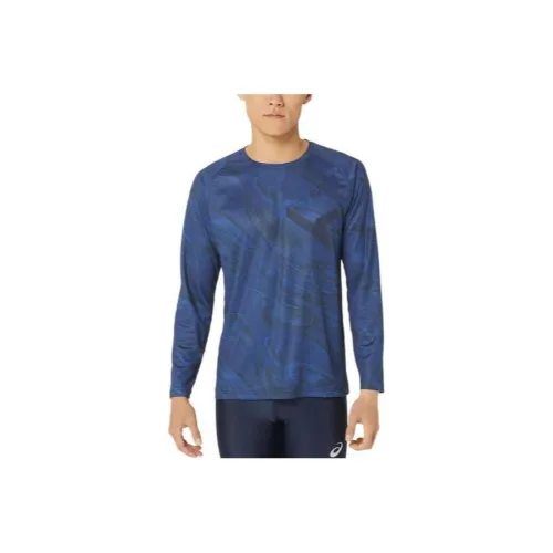 Asics A-I-M T-Shirts Men Midnight Blue