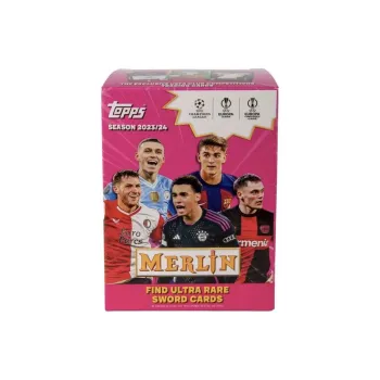 Topps 2023 24 Merlin UEFA Champions League Merlin Hand Grenade Box Star Player Card Box Soccer Sports Cards Whole Box