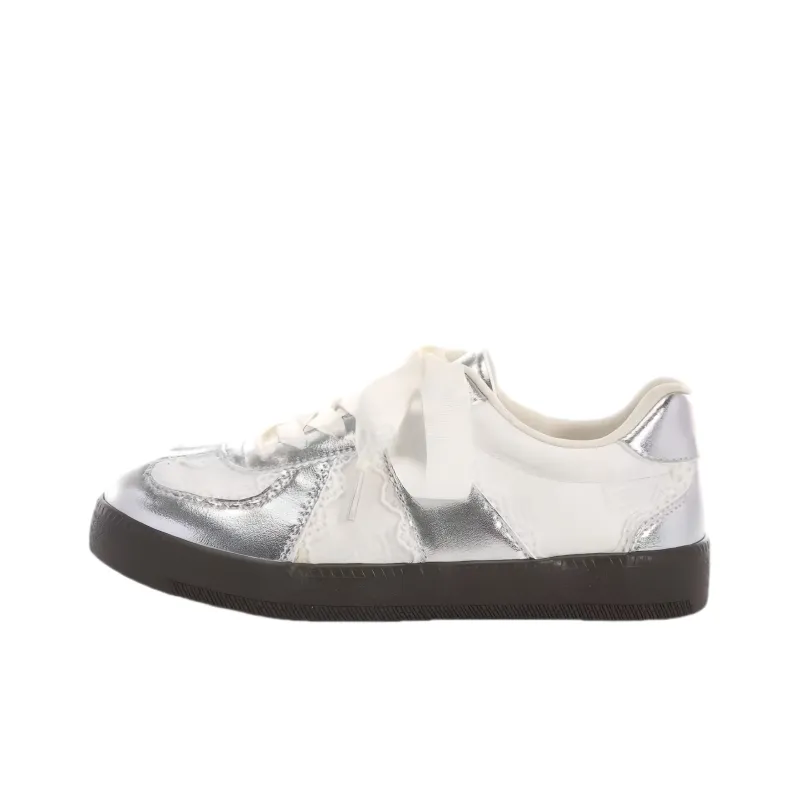 BINGO DUCK Slip Resistant, Height Increasing, Lightweight, And Breathable Low Top Skateboard Shoes Women's-8