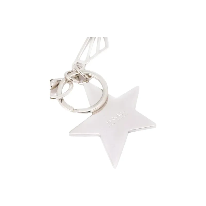 VERSACE Charm detail Keyring-1