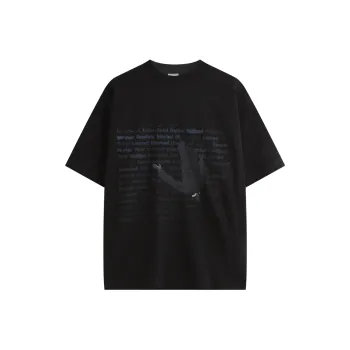 Silente Drop Shoulder Sleeve T Shirt Unisex