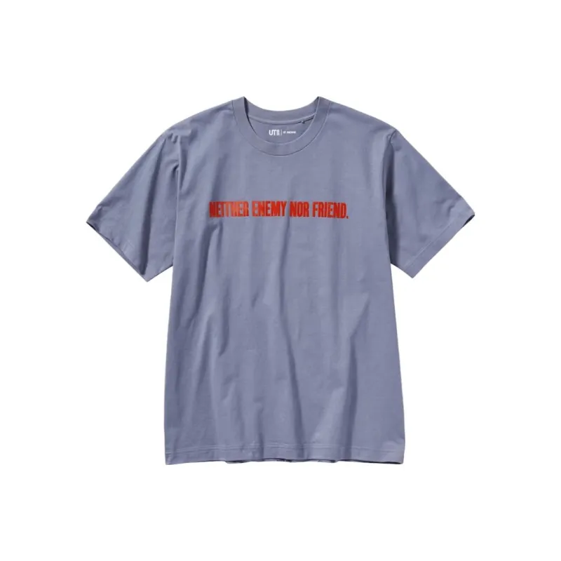 UNIQLO x Metal Gear UNIQLO X Metal Gear Co brand T Shirt Unisex Gray-0