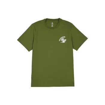 Converse CHUCK Tour T Shirt Unisex Oil Green