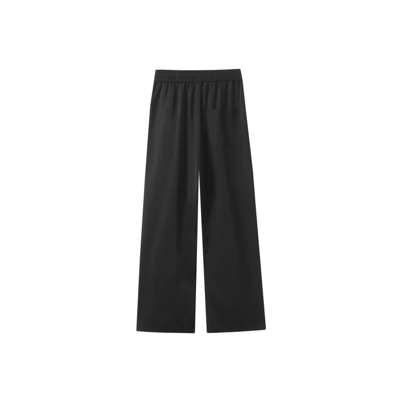 ZWWWZ Casual Pants Unisex Apricot-8
