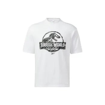 Reebok Jurassic World T-Shirt Unisex White
