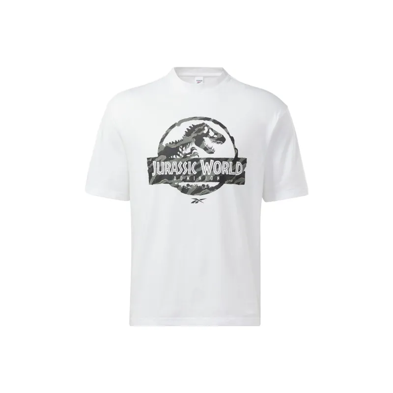 Reebok Jurassic World T-Shirt Unisex White-0