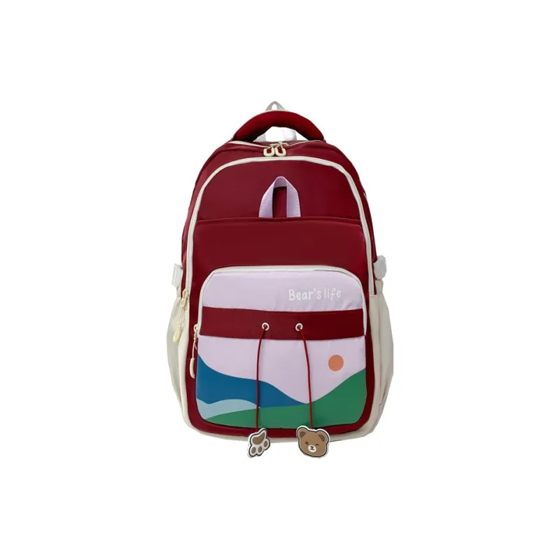 SUN EARTH &U Twill Backpack Unisex Multicolor-2