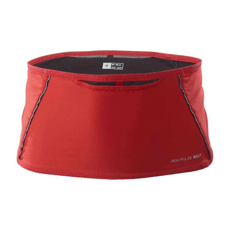 SALOMON Polyamide, Elastane, Silicone Belt Men's Red -1
