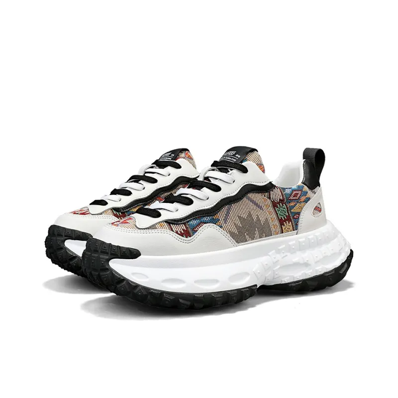 JANECO Low Top Chunky Sneakers Men's-3