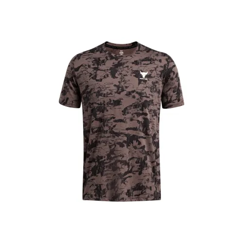 Under Armour UA Project Rock T Shirt Men's Fresh Clay