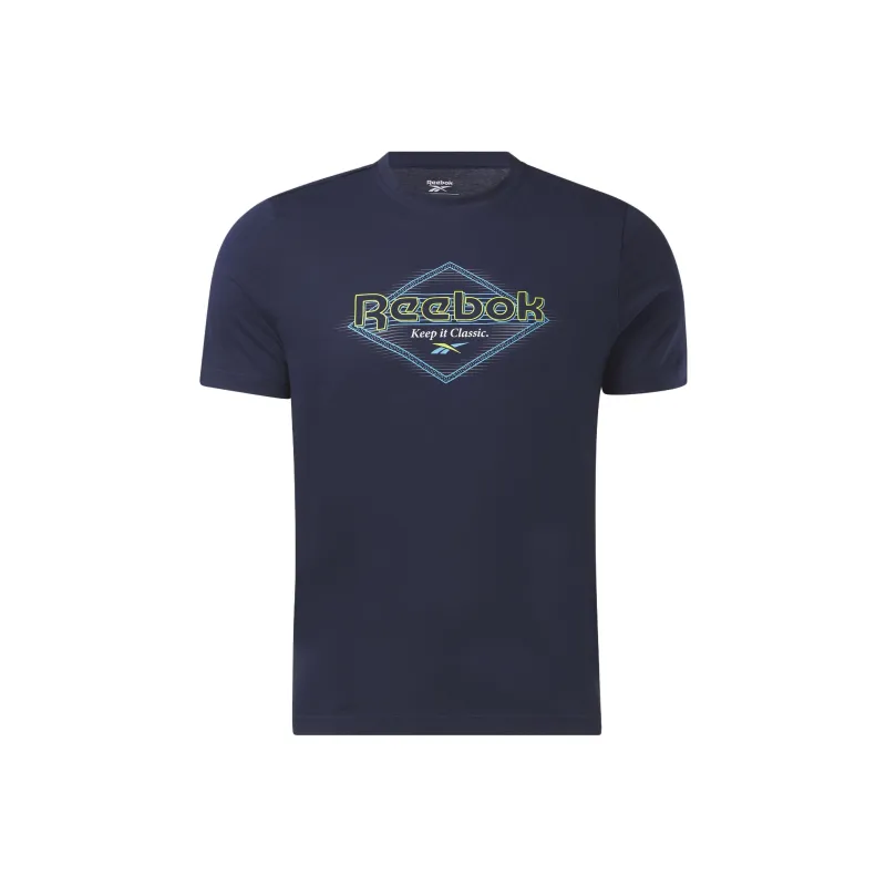 Reebok Graphic Series T-Shirt Men's Marine Blue-0