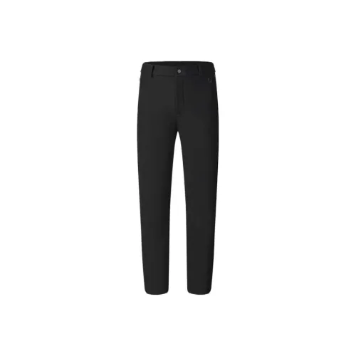 FILA Golf Series SS25 Knitted Sports Pants Men's Pitch Black