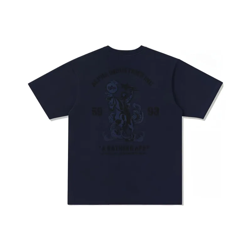 Alpha Industries X A BATHING APE Co branded By Alpha Industries T Shirts Unisex-4