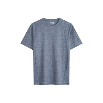 CALVIN KLEIN T Shirt Men's Evening Wave Blue