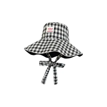 FREE RABBITⅡ Summer Sun Protection Double Sided Large Brim UV Protection Hat Bucket Hats Unisex