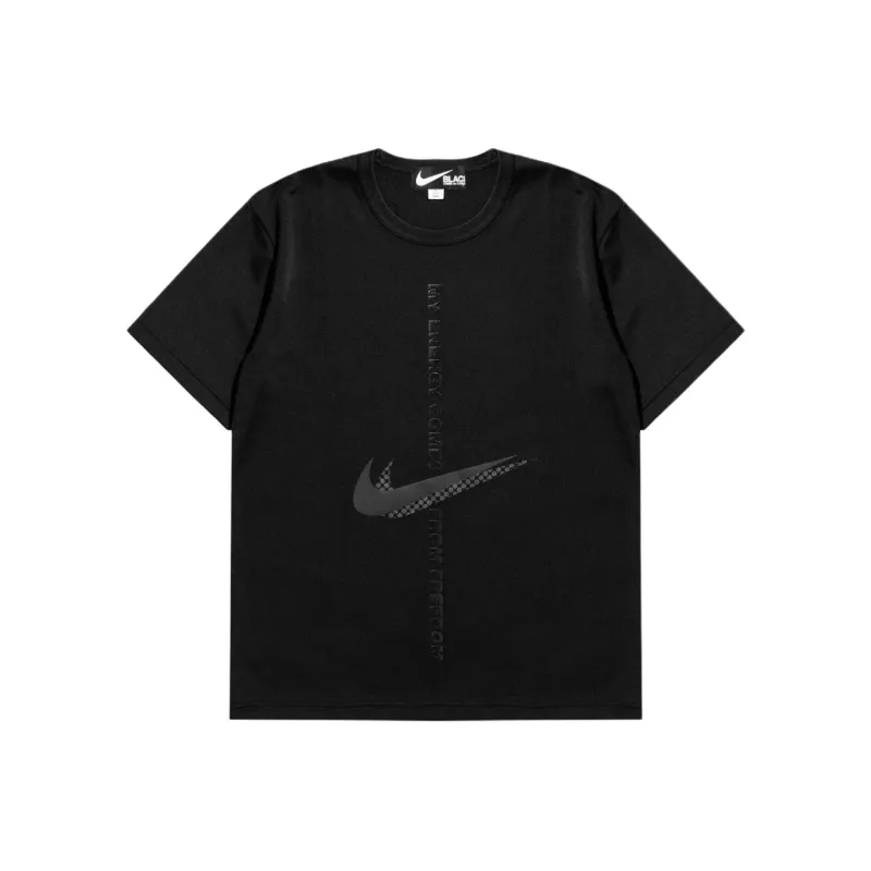 Nike X CDG T-Shirts Men Black-0